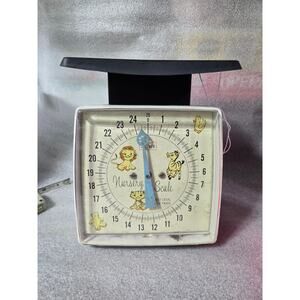 Vintage Sears Nursery Scale Home Decor Decoration Baby Room 8.75" Tall